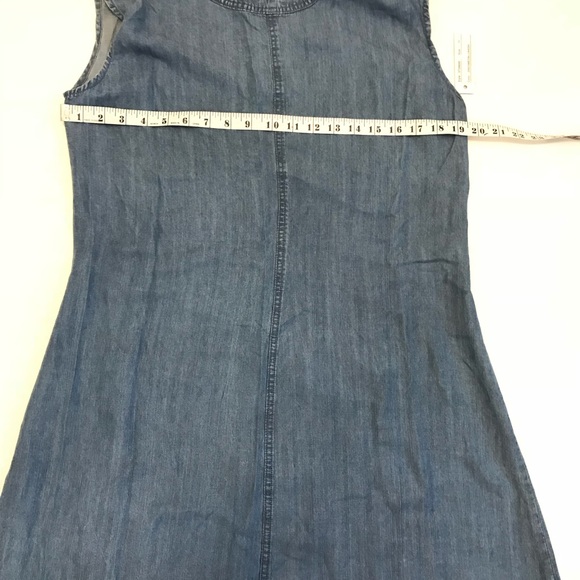 Spense || Denim Sleeveless Dress - Picture 3 of 6